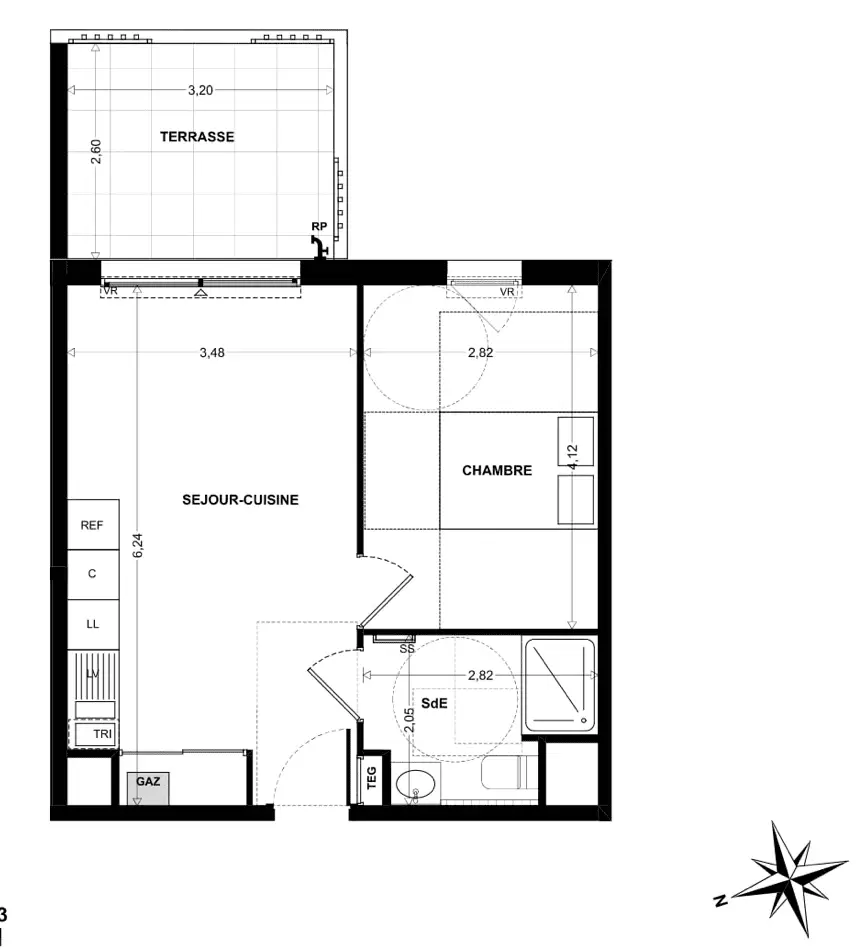 Plan de construction du T2